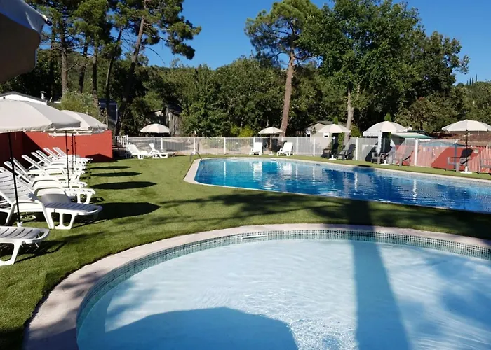Tente Avec Terrasse&jacuzzi Privé - - Api-1-52-1718 Camping