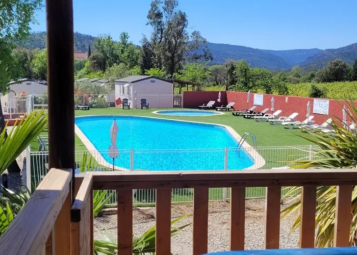 Tente Avec Terrasse&jacuzzi Privé - - Api-1-52-1718 Grimaud